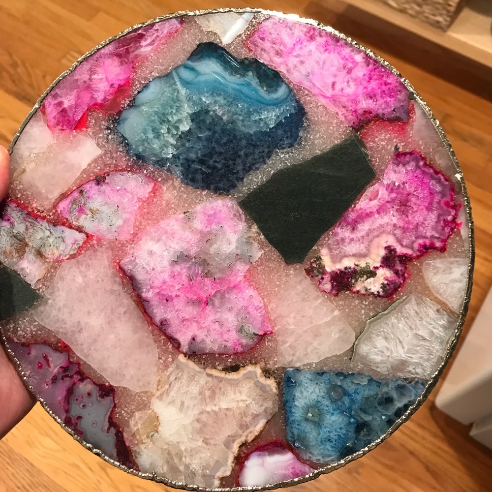 Gilded Agate Cheese Board Anthropologie
